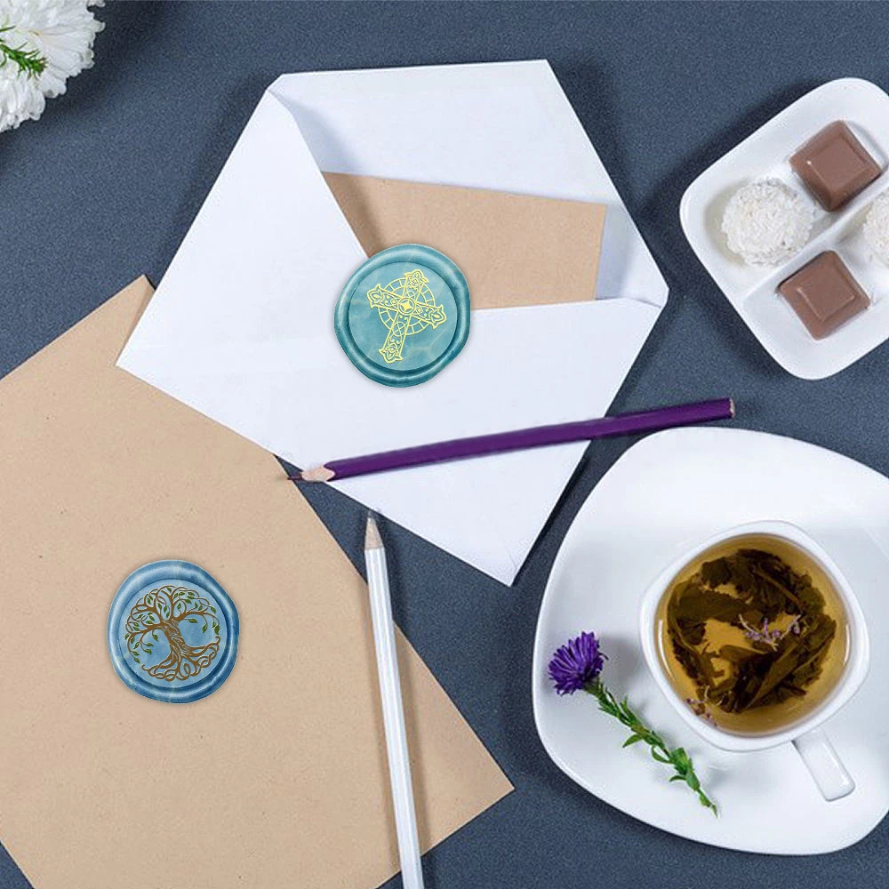 Creativo Luna Conejo Cruz Drag - Wax Seal Stamp Set reseña y precio