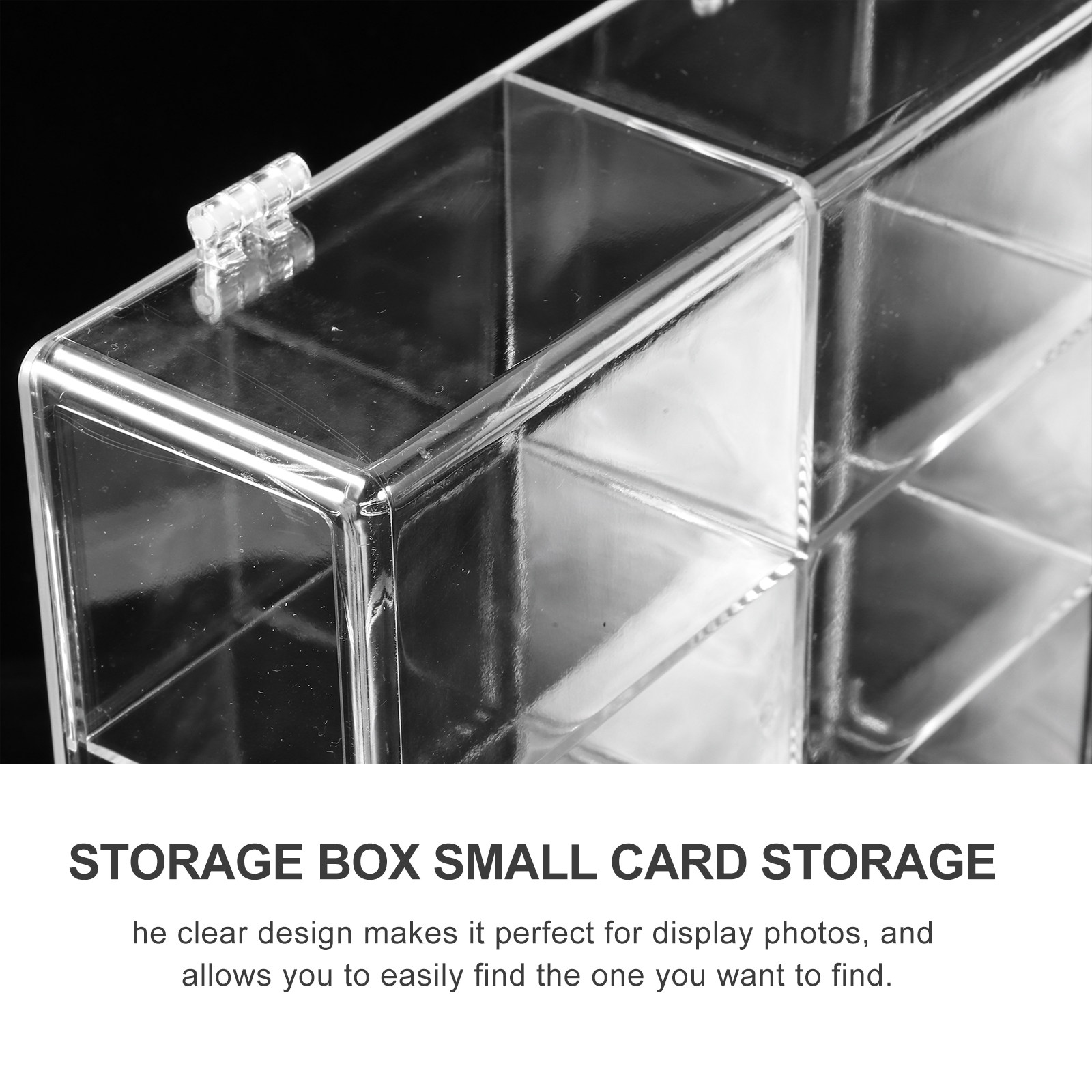 Caja de Almacenamiento de Plás - Card Index Box reseña y precio