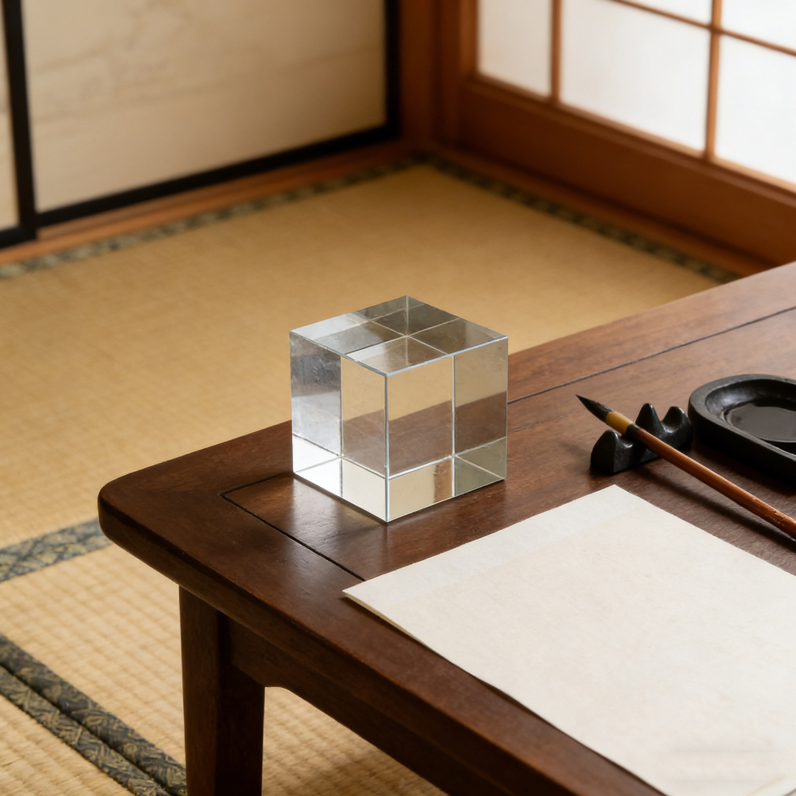 Prensapapeles Cuadrado de Cris - Book Weight Glass reseña y precio