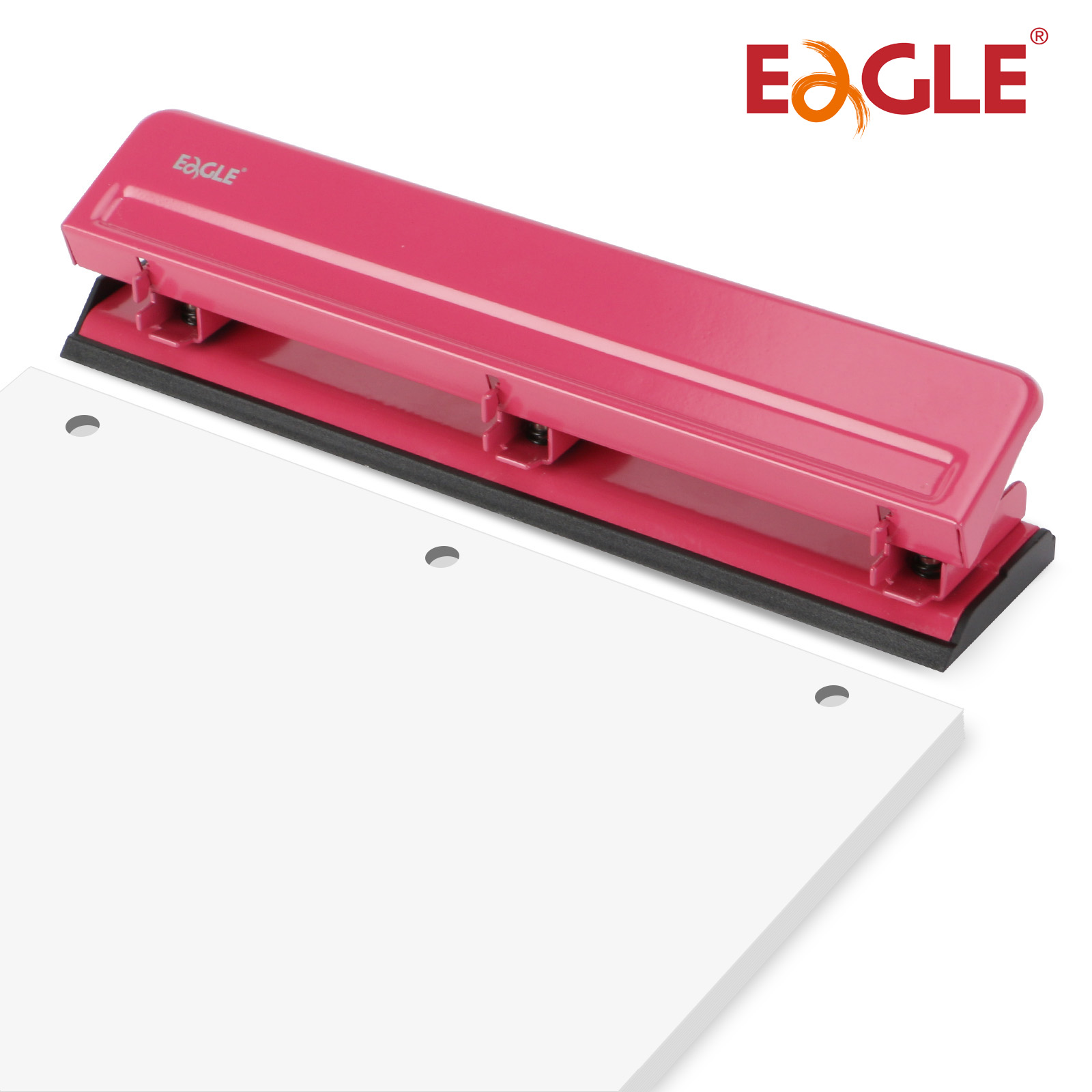 Perforadora EAGLE de 3 agujero - Binder A4 Lever reseña y precio