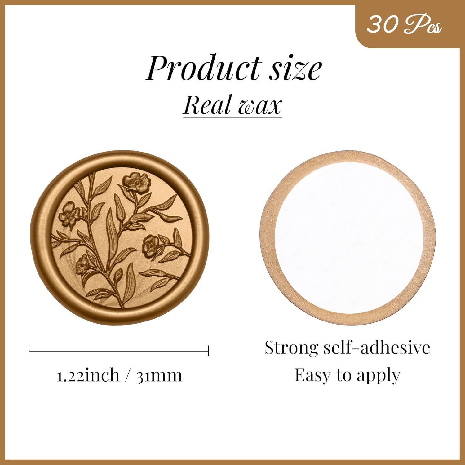 Pegatinas de sello de cera: se - Wax Seal Stamp Set reseña y precio