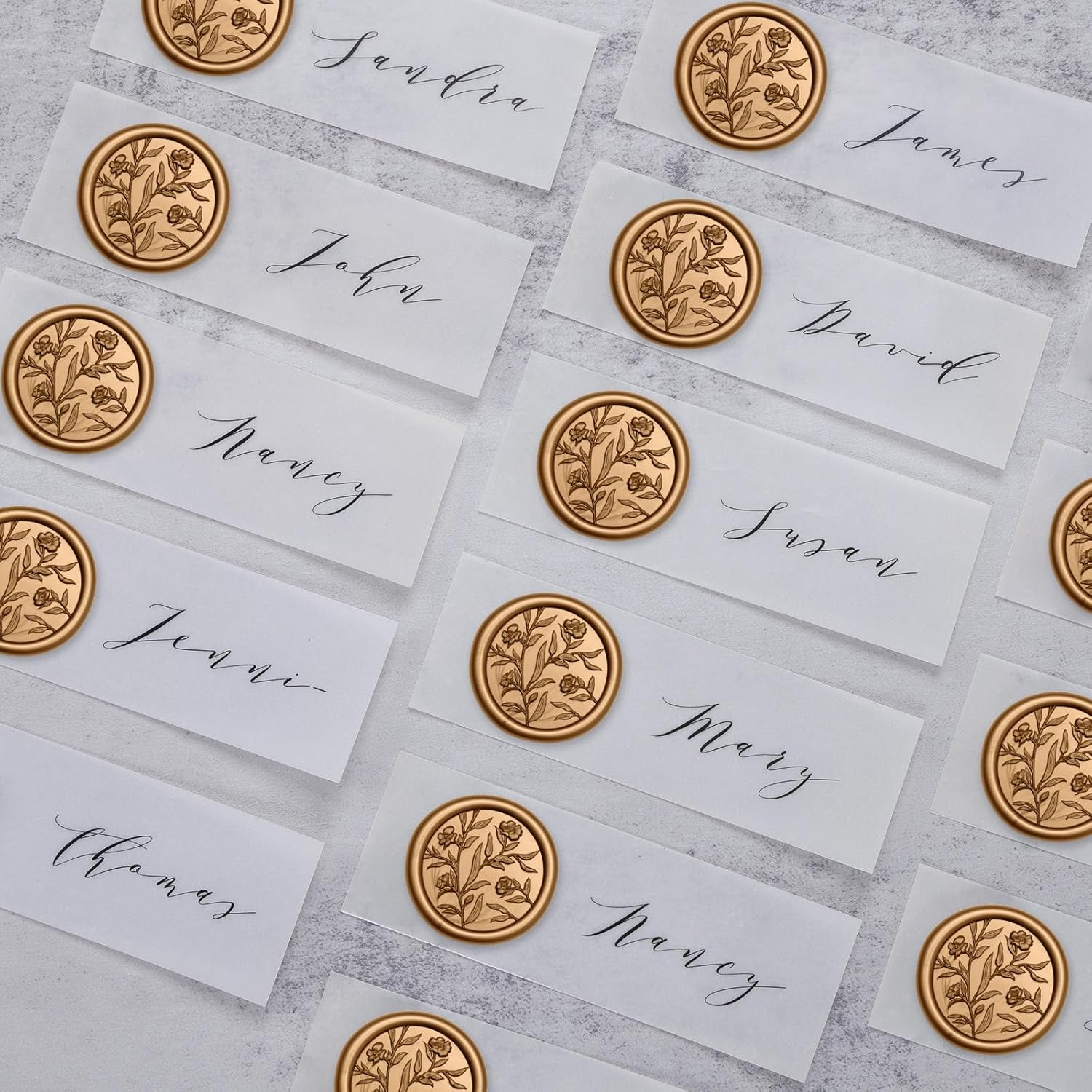 Pegatinas de sello de cera: se - Wax Seal Stamp Set reseña y precio