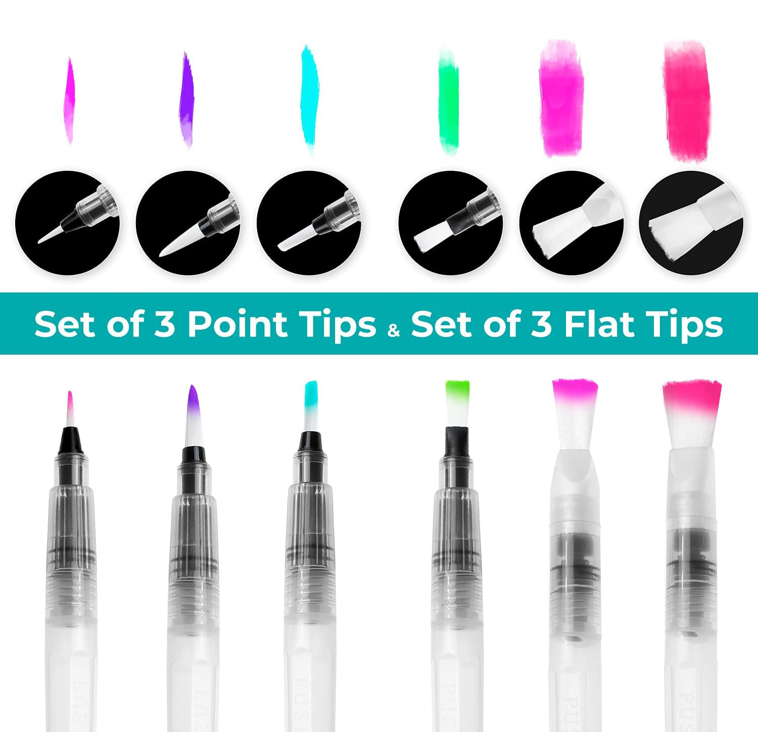 Pinceles para acuarela, puntas - Correction Pen Fine reseña y precio