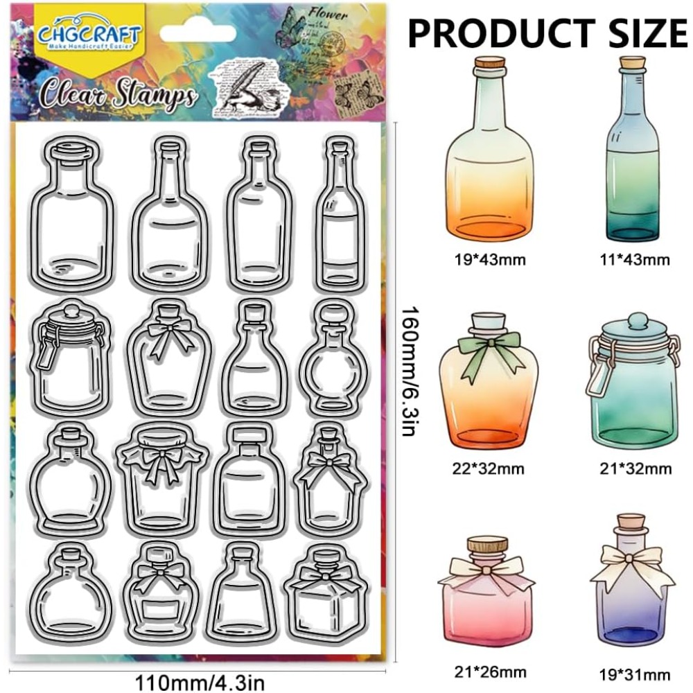 Sellos Transparentes con Vario - Fountain Pen Bottled Ink reseña y precio