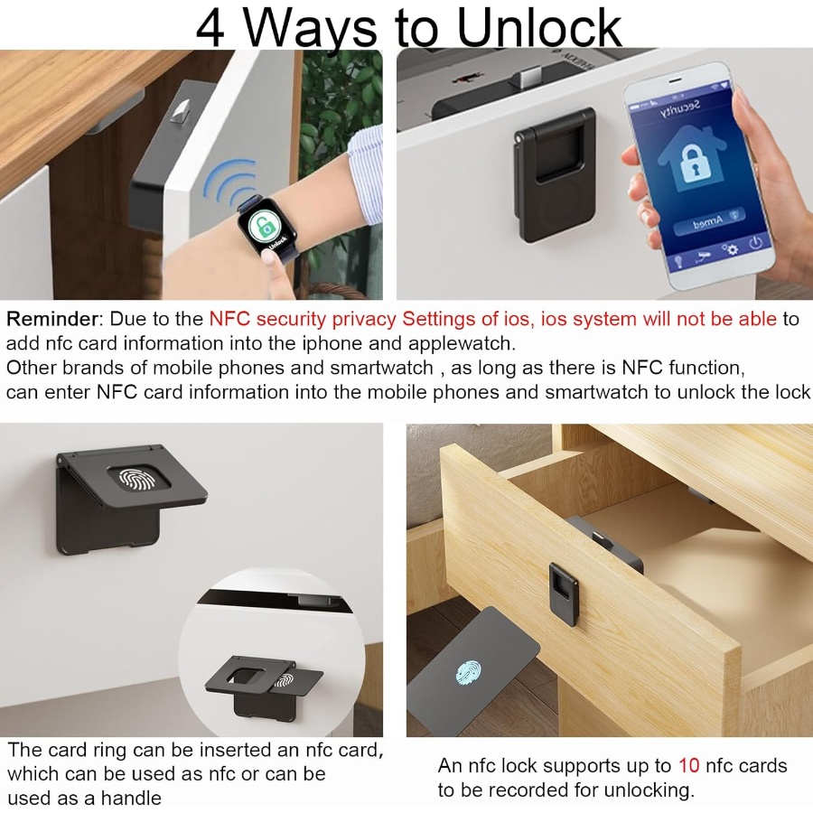 Cerradura de puerta de cajón N - Card Index Box reseña y precio