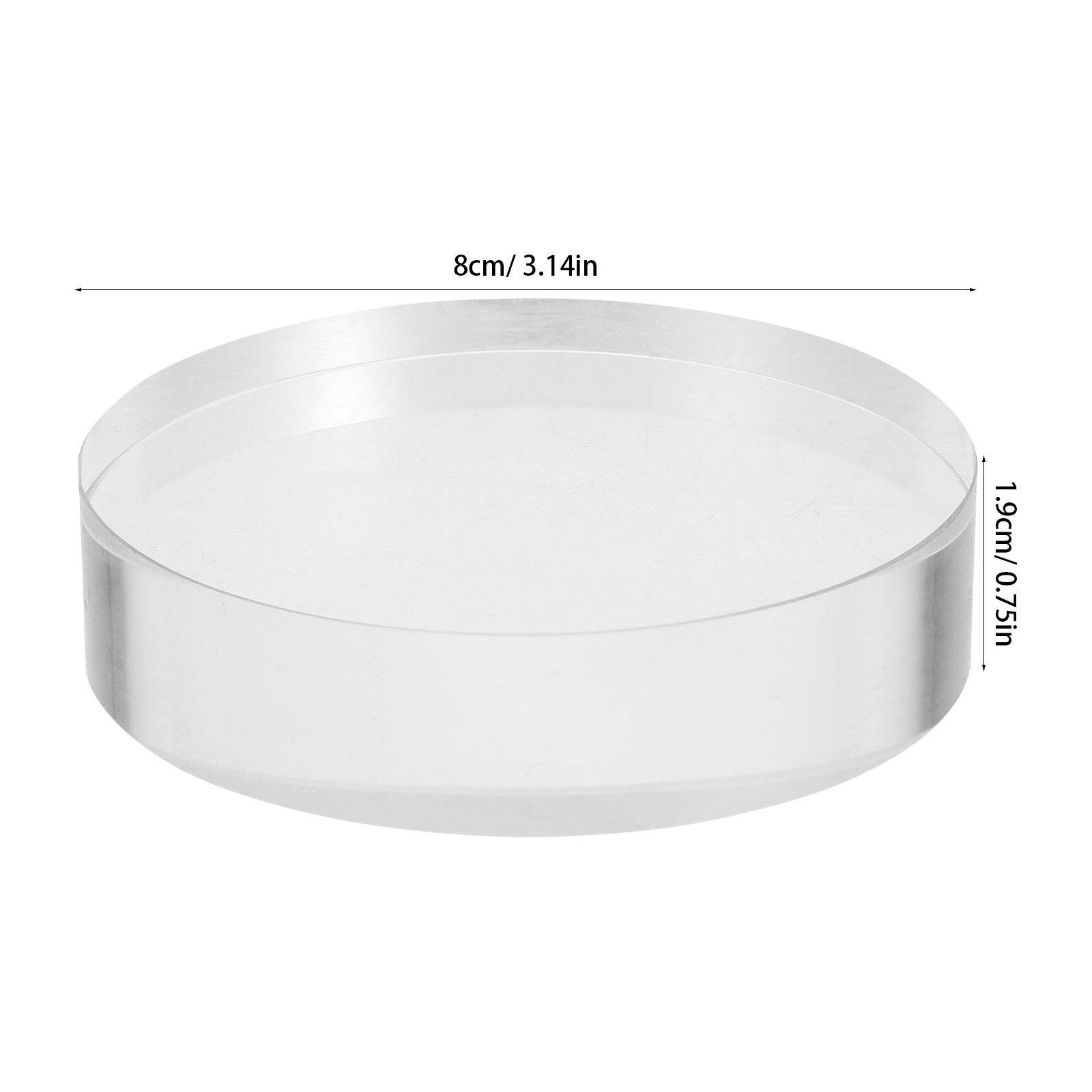 2 Piezas de Pisapapeles Redond - Book Weight Glass reseña y precio